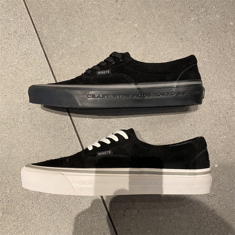 SHADE 01 — Onyx Cookie Suede Heritage Low