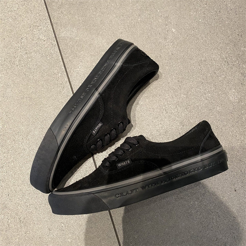 SHADE 01 — Onyx Cookie Suede Heritage Low