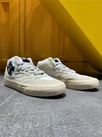 RIFT 01 — Khaki Suede Patch Mid