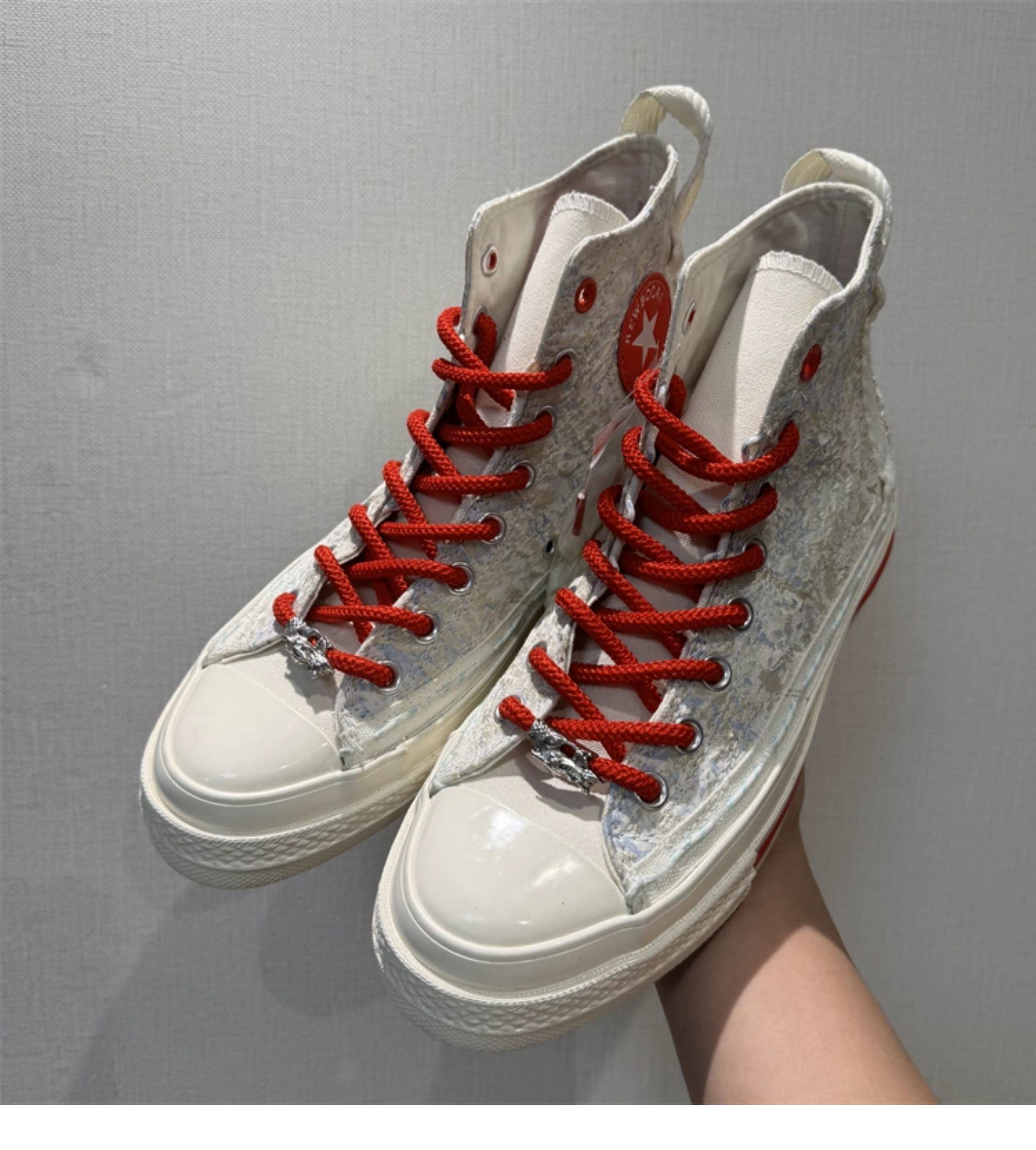 SLATE 01 — Bone Smoke Canvas Stitch High