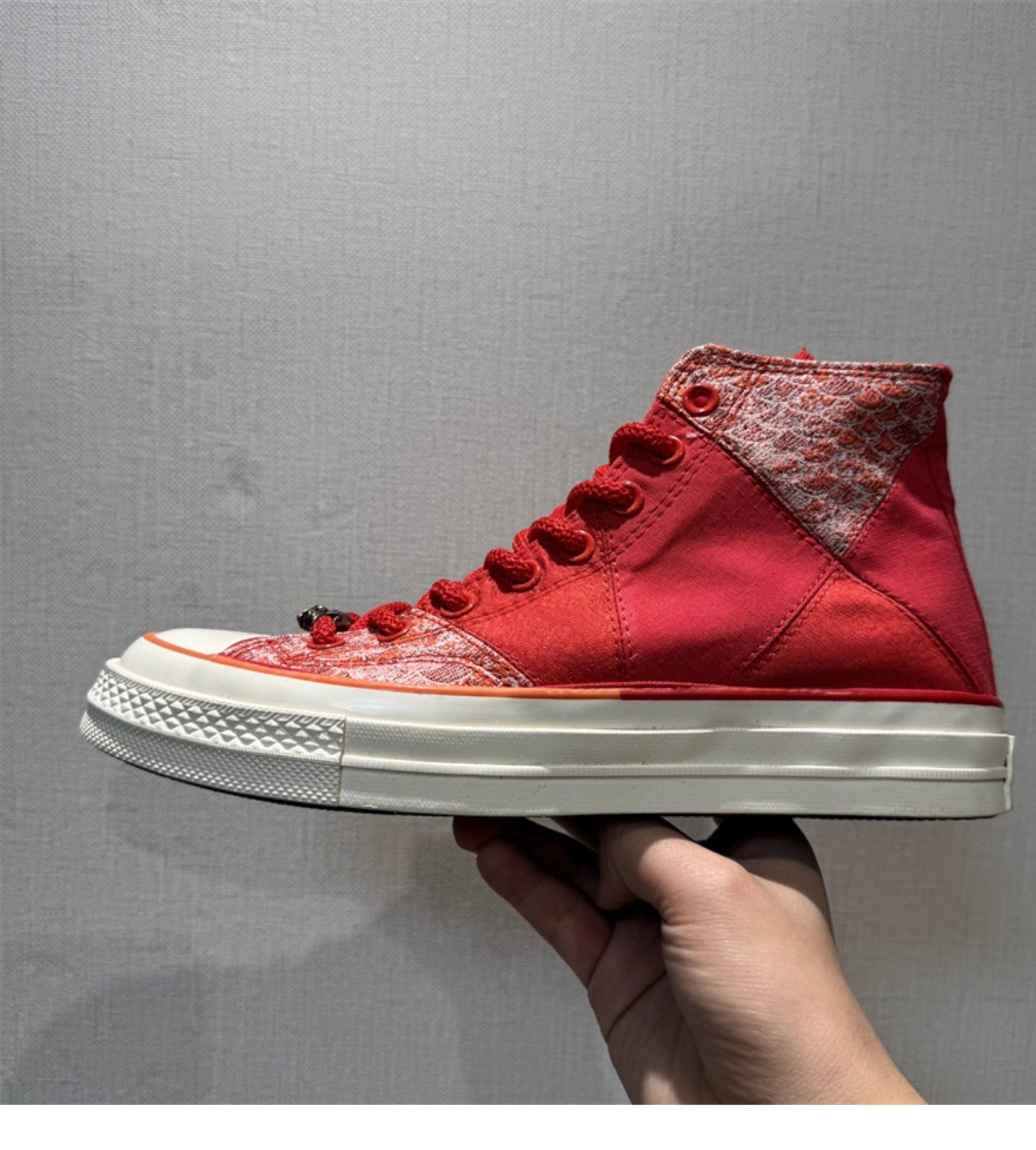 SLATE 01 — Bone Smoke Canvas Stitch High