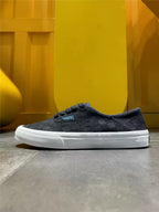 SHADE 03 — Smoke Suede Check Low