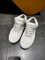 FORGE 02 — Bone Suede Heritage Mid